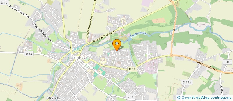 localisation de l'entreprise M-V-F  SAINT-LYS