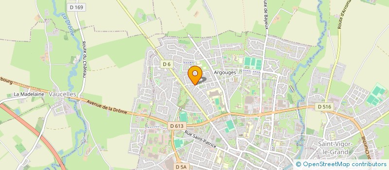 localisation de l'entreprise M&V GLOBAL TRADE  BAYEUX