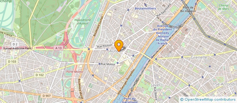 localisation de l'entreprise M.V.I.S  PARIS