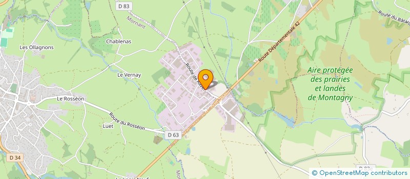 localisation de l'entreprise M.V.I. SERVICES +  SAINT-LAURENT-D'AGNY