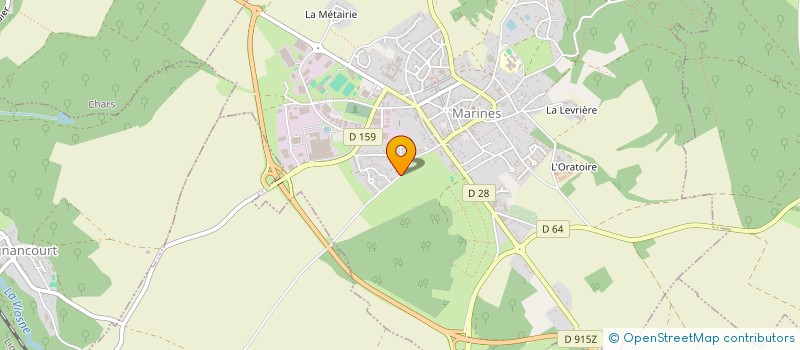 localisation de l'entreprise M.V IMMO  MARINES