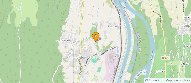 localisation de l'entreprise M V IMMOBILIER  ANGLEFORT