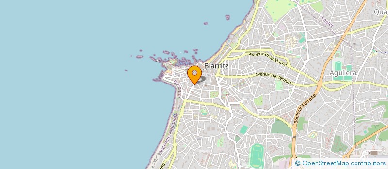 localisation de l'entreprise M.V.L COTE BASQUE à BIARRITZ
