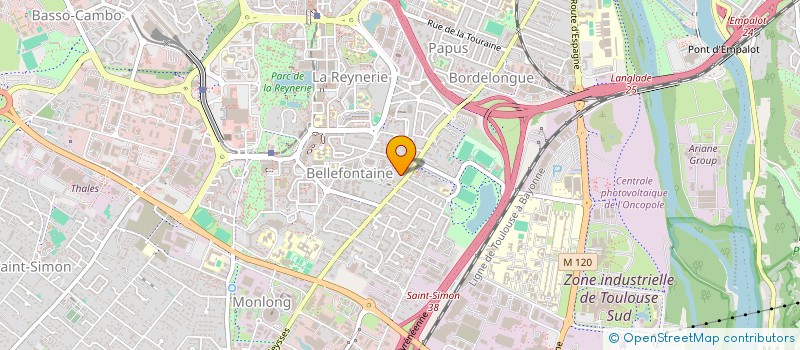 localisation de l'entreprise M&V LUXURY EVENTS à TOULOUSE