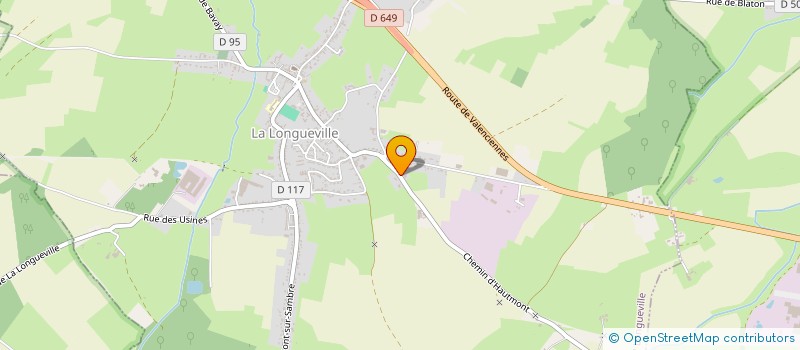 localisation de l'entreprise M.V.M.H.  LA LONGUEVILLE