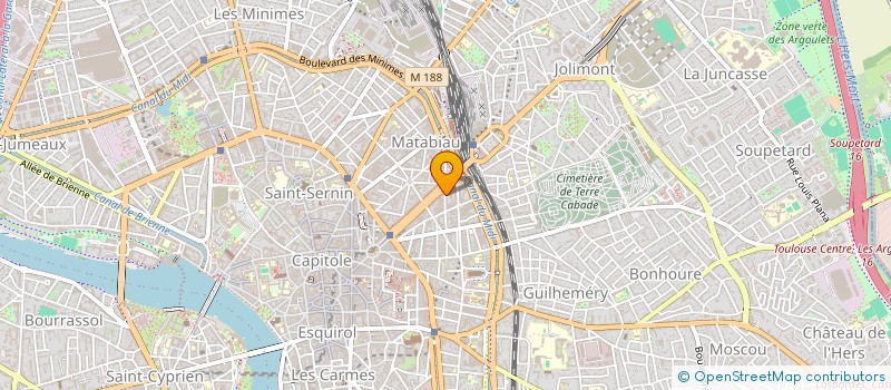 localisation de l'entreprise M.V.N à TOULOUSE