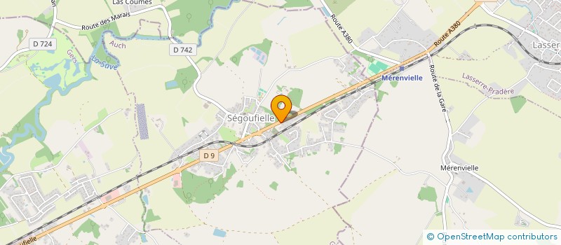 localisation de l'entreprise M.V.O MOTARDS VOLTIGEURS D'OCCITANIE  SEGOUFIELLE