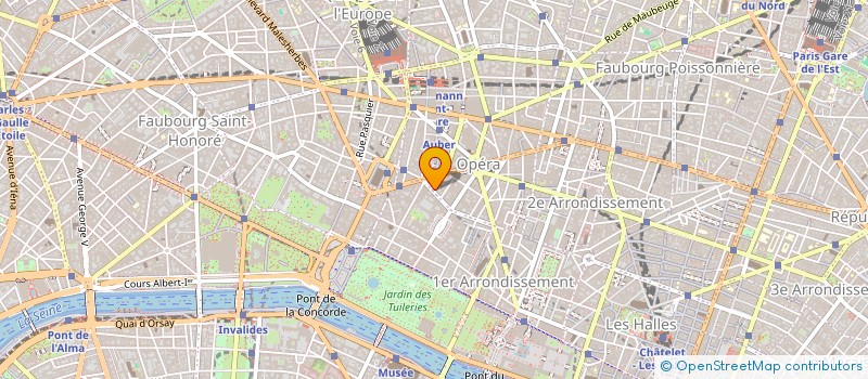 localisation de l'entreprise M.V.P  PARIS