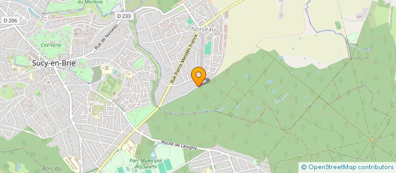 localisation de l'entreprise M V RESTAURATION  NOISEAU