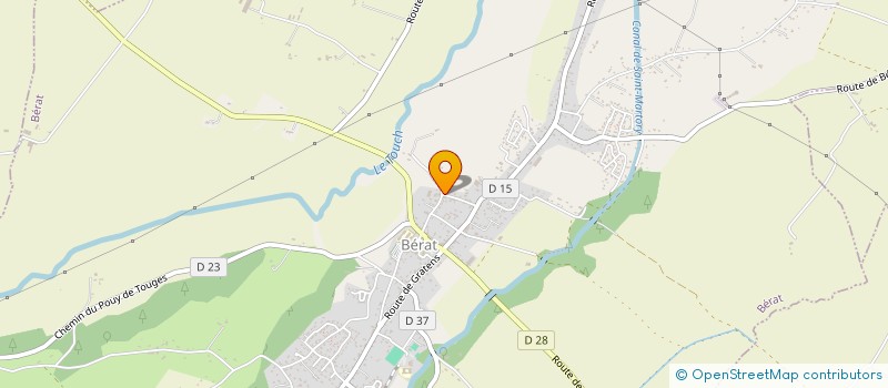 localisation de l'entreprise M.V. RIVIERE  BERAT