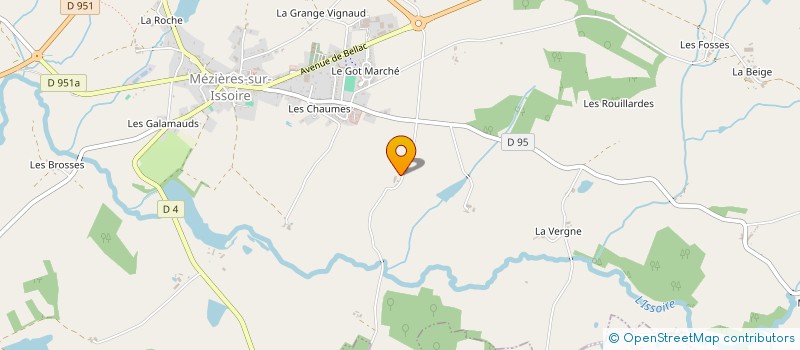 localisation de l'entreprise M.V.T.J. à SAINT-MARTIAL-SUR-ISOP