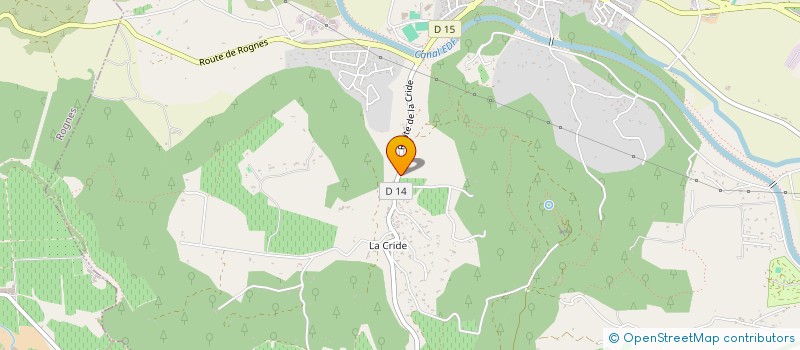 localisation de l'entreprise M V TECHNI DECO  LE PUY-SAINTE-REPARADE