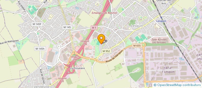 localisation de l'entreprise M&V TWING RAID à LESQUIN