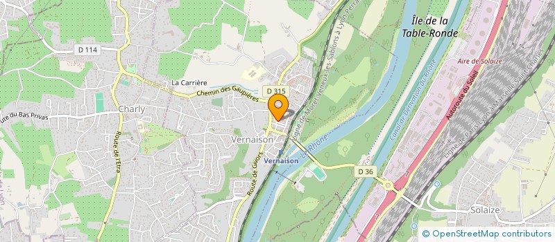 localisation de l'entreprise M. VIANDES  VERNAISON