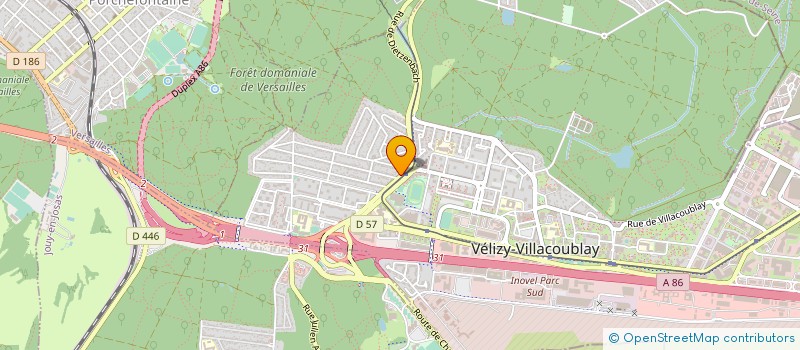 localisation de l'entreprise M. VM ELECTRONIC à CHAVENAY