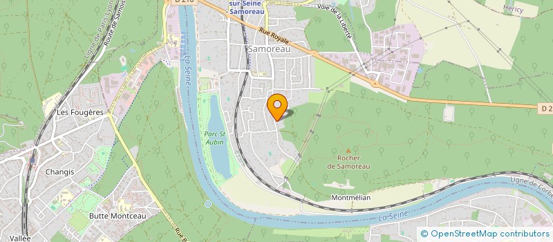 localisation de l'entreprise M & VOTRE PEAU STUDIO  SAMOREAU