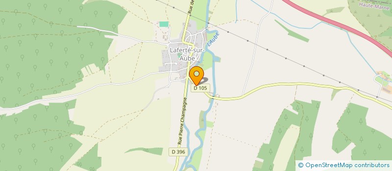 localisation de l'entreprise M&W à LAFERTE-SUR-AUBE