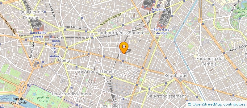 localisation de l'entreprise M.W. FILMS  PARIS