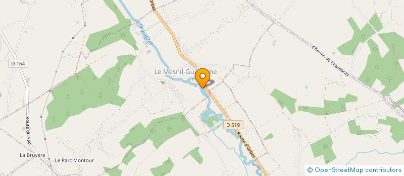 localisation de l'entreprise M&W IMMO à LE MESNIL-GUILLAUME