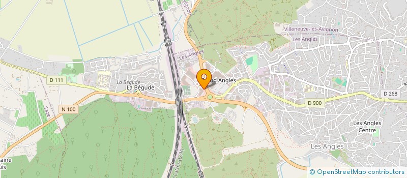 localisation de l'entreprise M.W LES ANGLES à LES ANGLES