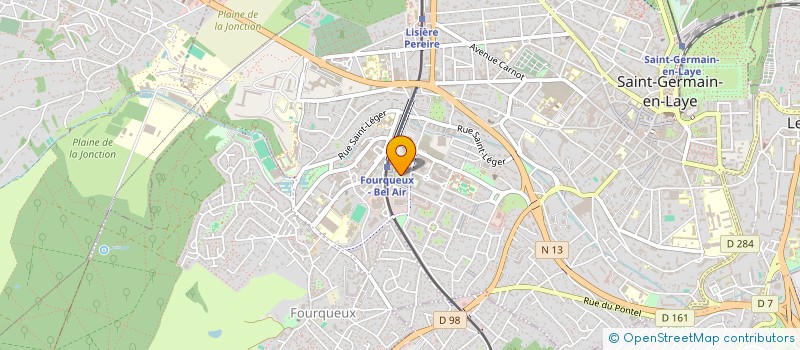 localisation de l'entreprise M&W OPTIQUE à SAINT-GERMAIN-EN-LAYE