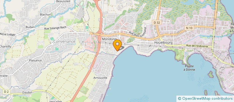 localisation de l'entreprise M'WARI à BAIE MAHAULT