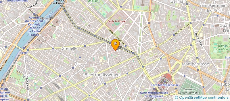 localisation de l'entreprise M WARTHER CONSTRUC METALLIQUE NORMANDIE à PARIS