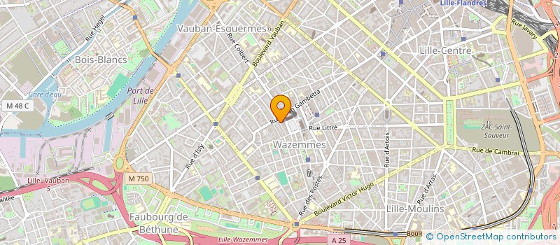 localisation de l'entreprise M-WEALTH à LILLE
