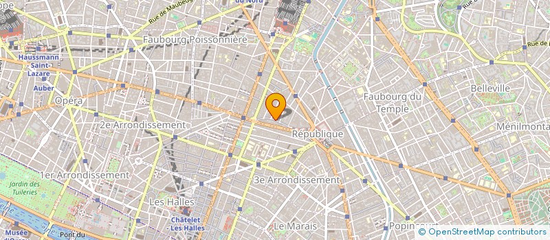 localisation de l'entreprise M.Y.A  PARIS