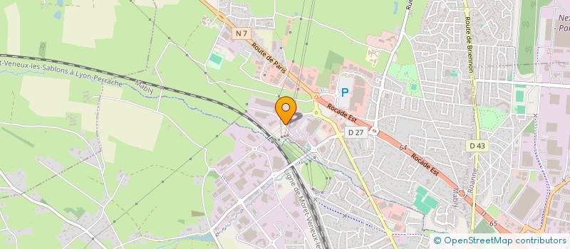 localisation de l'entreprise M.Y. AUTOS  ROANNE