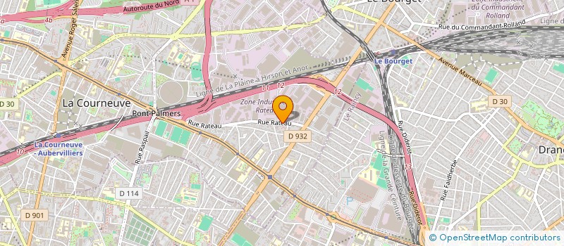 localisation de l'entreprise M.Y CARS DRIVER SERVICES à LA COURNEUVE