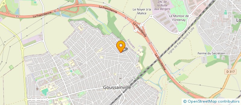 localisation de l'entreprise M.Y.I.K.Y à GOUSSAINVILLE