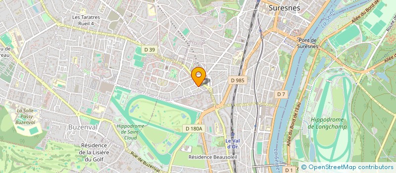 localisation de l'entreprise M.Y.L.Y. à SURESNES