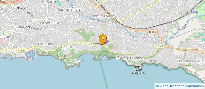localisation de l'entreprise M'Y PIZZA à TOULON