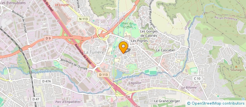 localisation de l'entreprise M.Y.S à VITROLLES