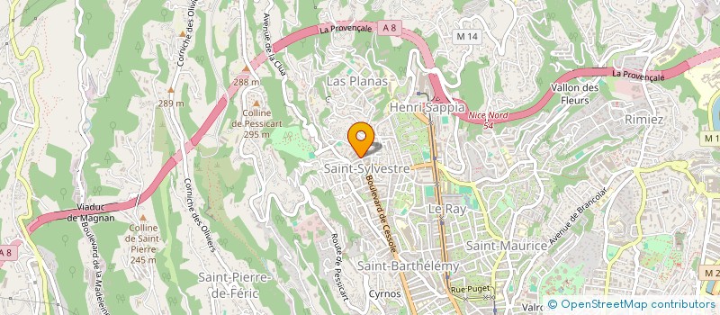 localisation de l'entreprise M'Y SECURITY à NICE