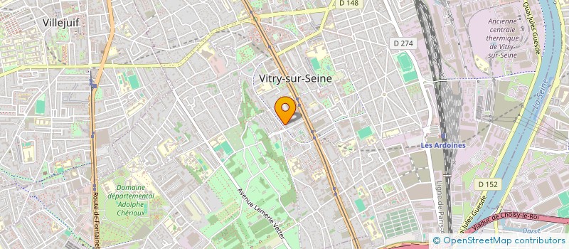 localisation de l'entreprise M.Y SOLUTIONS à VITRY-SUR-SEINE