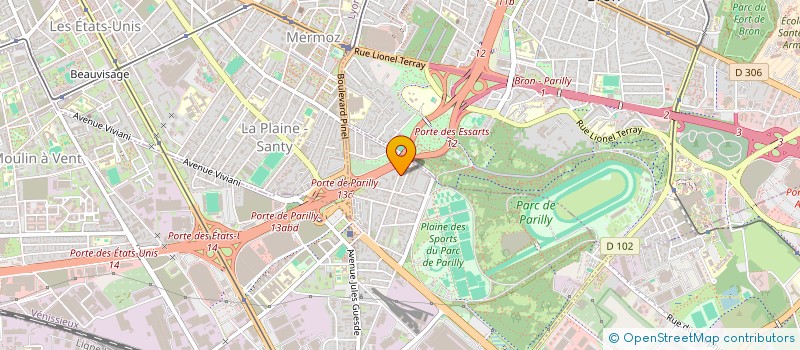 localisation de l'entreprise M&Y TAXI à VENISSIEUX