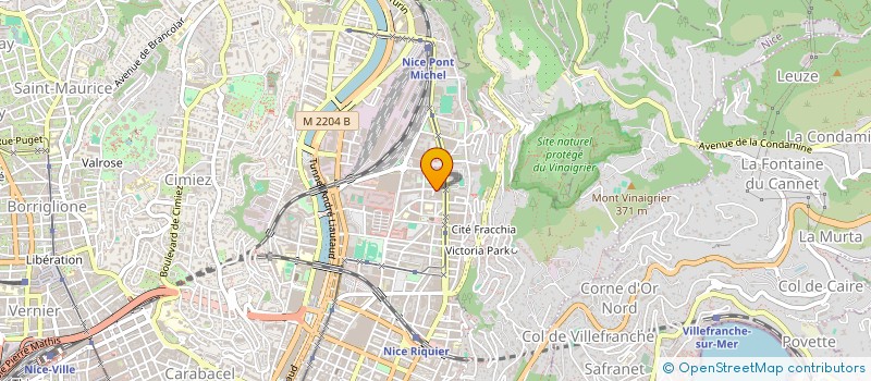 localisation de l'entreprise M'Y TRANSPORT  NICE
