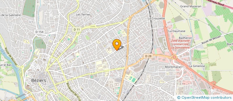 localisation de l'entreprise M'Y VRAC à BEZIERS