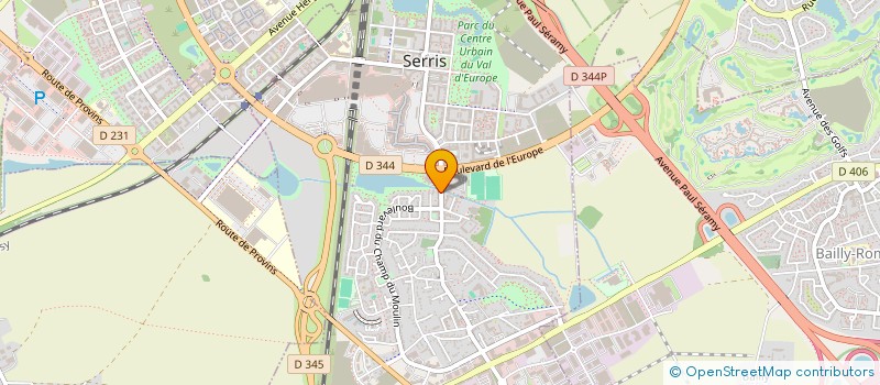 localisation de l'entreprise M&Z BATIMENT  SERRIS