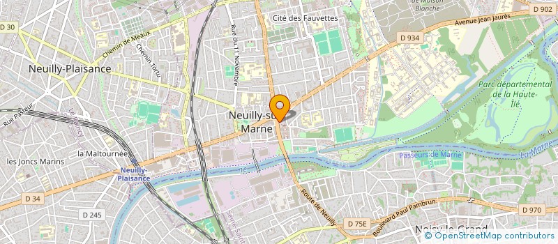 localisation de l'entreprise M.Z.C. à NEUILLY-SUR-MARNE