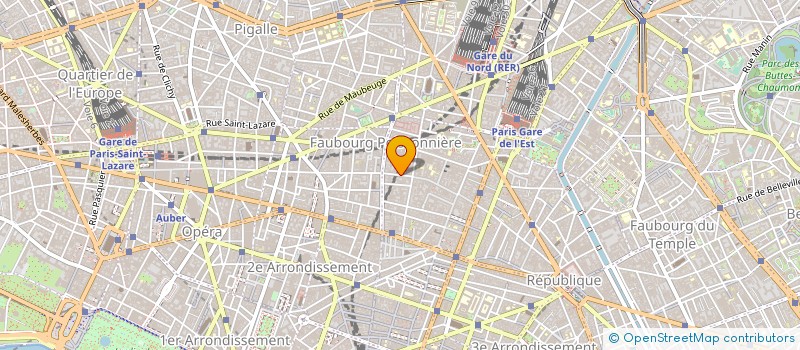 localisation de l'entreprise M Z FILMS à PARIS