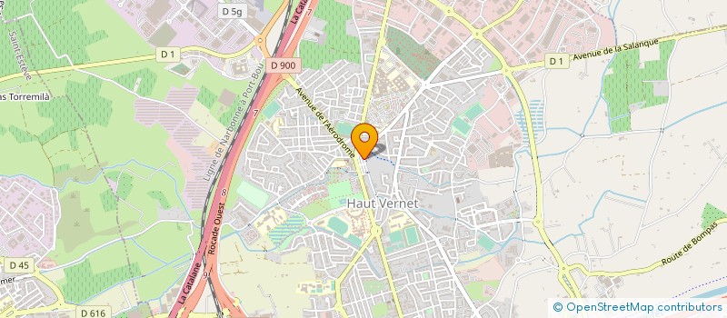 localisation de l'entreprise M. Z. FRUITS ET LEGUMES (M. Z. F L)  PERPIGNAN