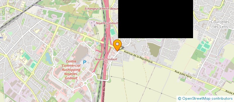 localisation de l'entreprise M.Z NEGOCE à EVRY-COURCOURONNES