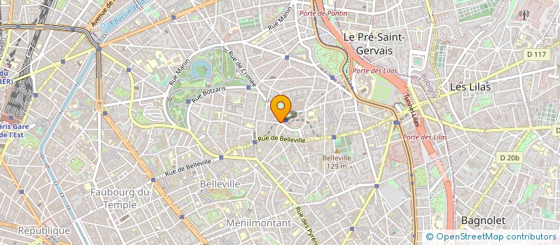 localisation de l'entreprise M&Z PRESSE  PARIS