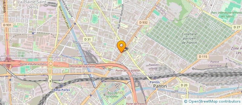 localisation de l'entreprise M ZAIBI SARL à AUBERVILLIERS