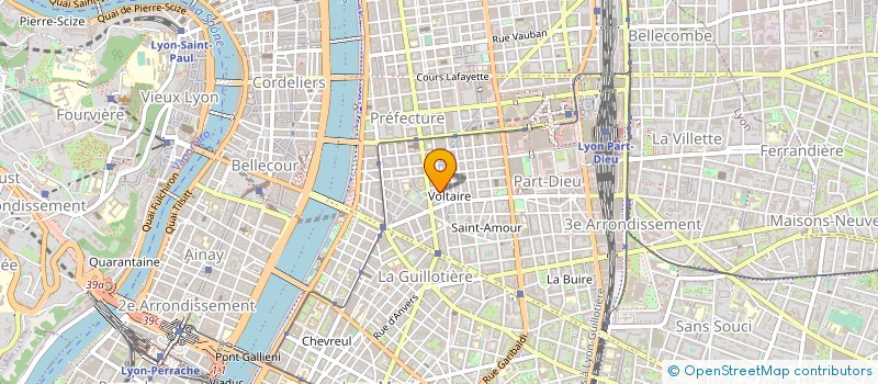 localisation de l'entreprise M. ZE à LYON
