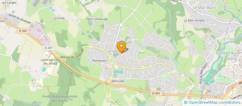 localisation de l'entreprise M'ZELLE FRIPES à LIMOGES