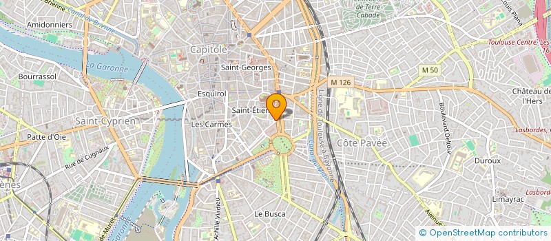 localisation de l'entreprise M'ZOUAZIA à TOULOUSE